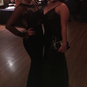 Black sparkly dress